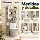 Organizador Vertical de Baño – 3 Niveles