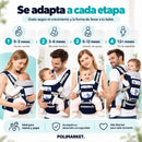 BabyMobi™ – Portabebé Ajustable para Cada Nueva Etapa